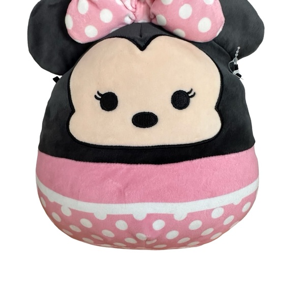 Minnie Mouse Official Disney Squishmallow 12" Soft Plush KellyToy - Picture 3 of 5